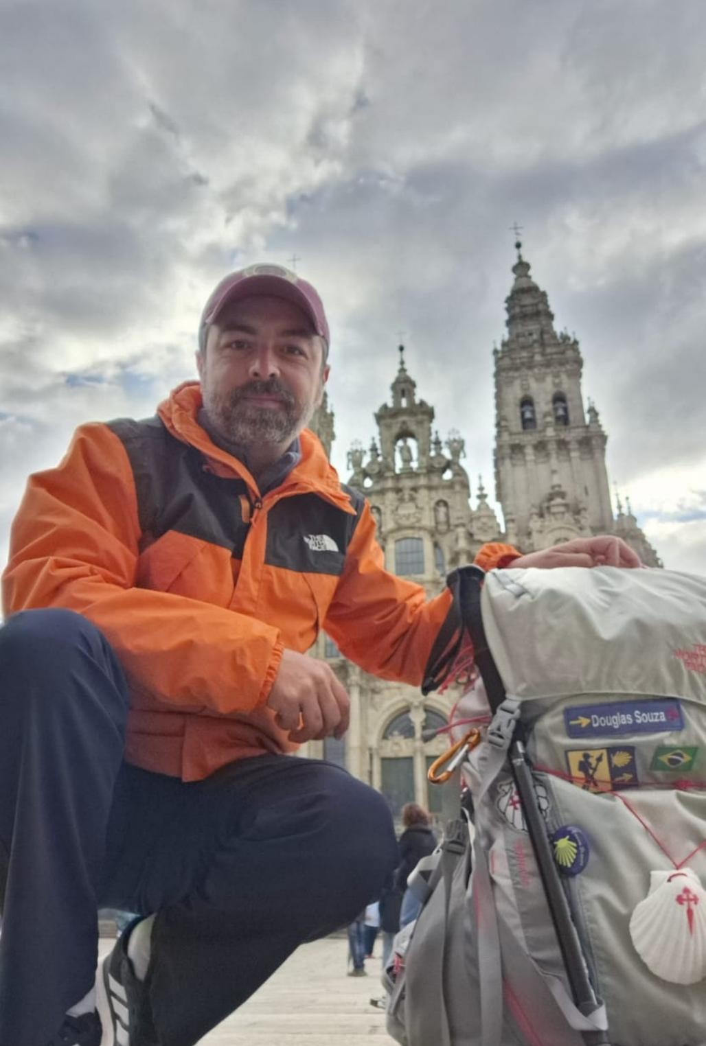 Douglas Souza no Caminho de Santiago