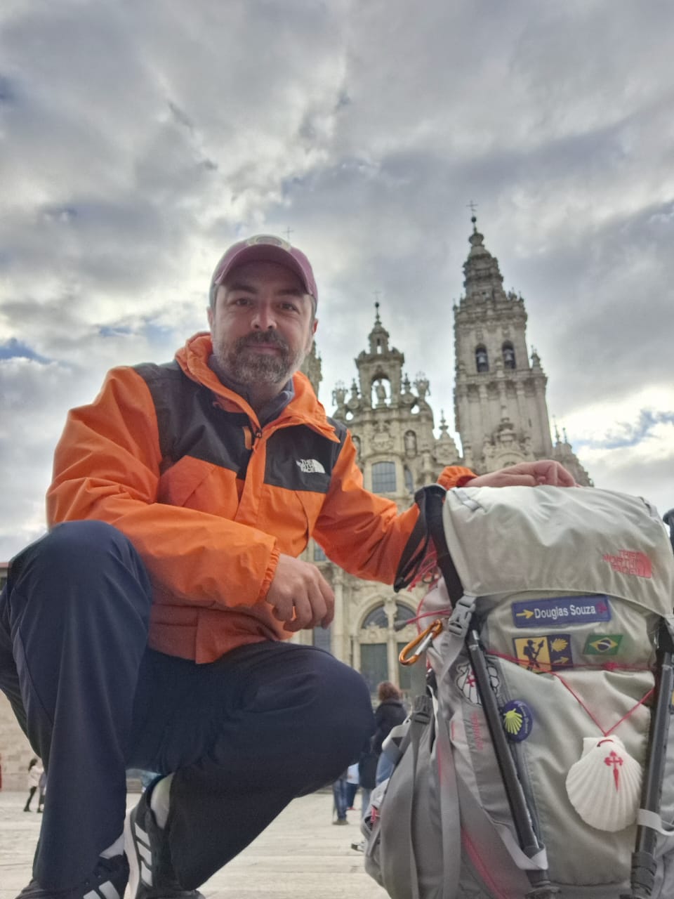 Douglas Souza no Caminho de Santiago
